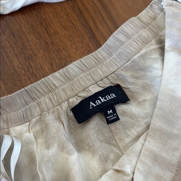 Aakaa Cream Tie-Dye Skirt Set - Picture 13 of 14